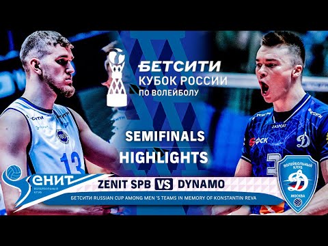 Zenit SPB vs. Dynamo MSK | Semifinals (1st match) | Highlights | Бетсити Cup of Russia