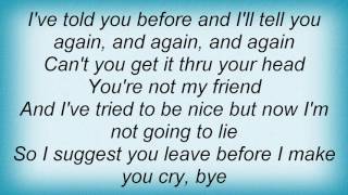 Imogen Heap - Not You Again Lyrics