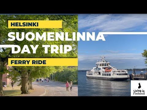 Viagem para Suomenlinna de balsa