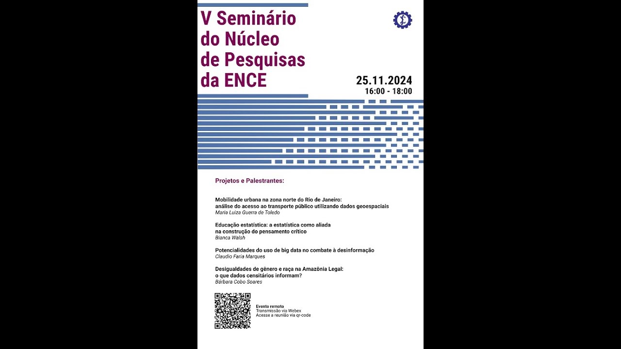 V Seminario do Nucleo de Pesquisas da ENCE