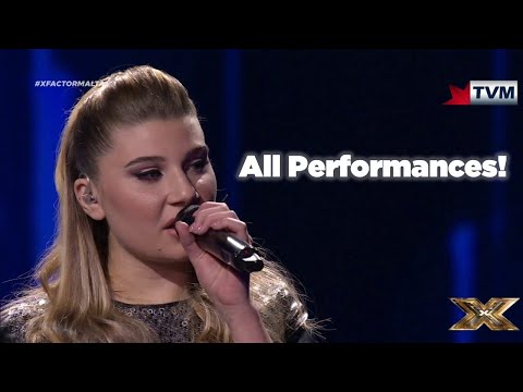 Michela Pace | All Performances | X Factor Malta Season 1 Winner