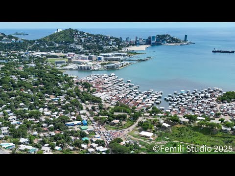 Hanuabada Port Moresby City | Papua New Guinea 🇵🇬 [Drone Shots 4K Ultra HD]