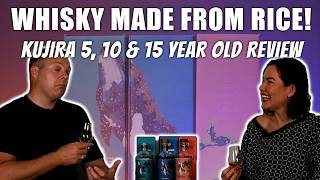 Kujira Japanese Rice Whisky Review | 5, 10 & 15 Year Old with Nikki Knights