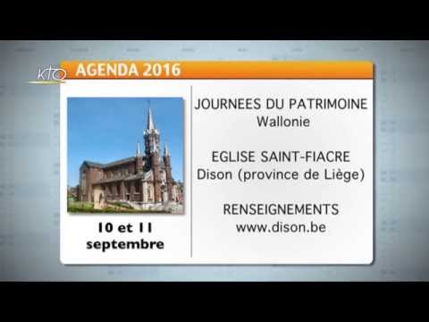 Agenda du 26 août 2016