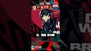 0から分かるペルソナ解説 ペルソナ3リロードキャラ解説3選！Switch2新規勢も必見！part3【Persona】 #Shorts
