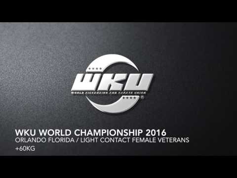 WKU WORLD CHAMPIONSHIP 2016 USA LCFV +60KG SANDY OTT (GER) VS. ANGELIKA SCHÄFFLER (GER)