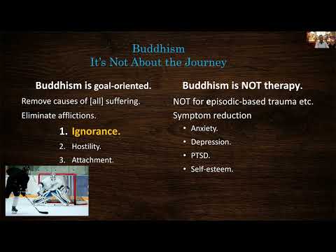 It's Not About The Journey: Differences In Approaches To Trauma In Buddhism & Therapy
