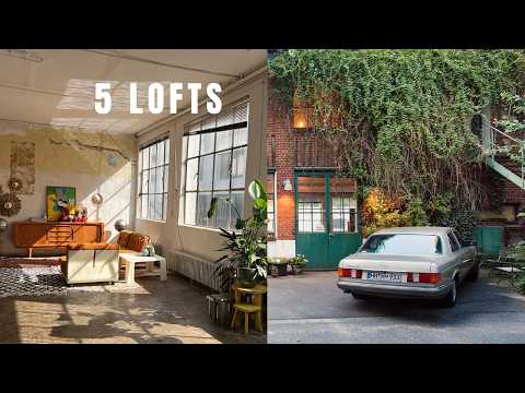 Best Of | 5 Industrial Loft Apartment Tours | 1 Hour | Interior Design Home Living