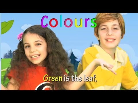 Colours - English Songs for Children with Lyrics