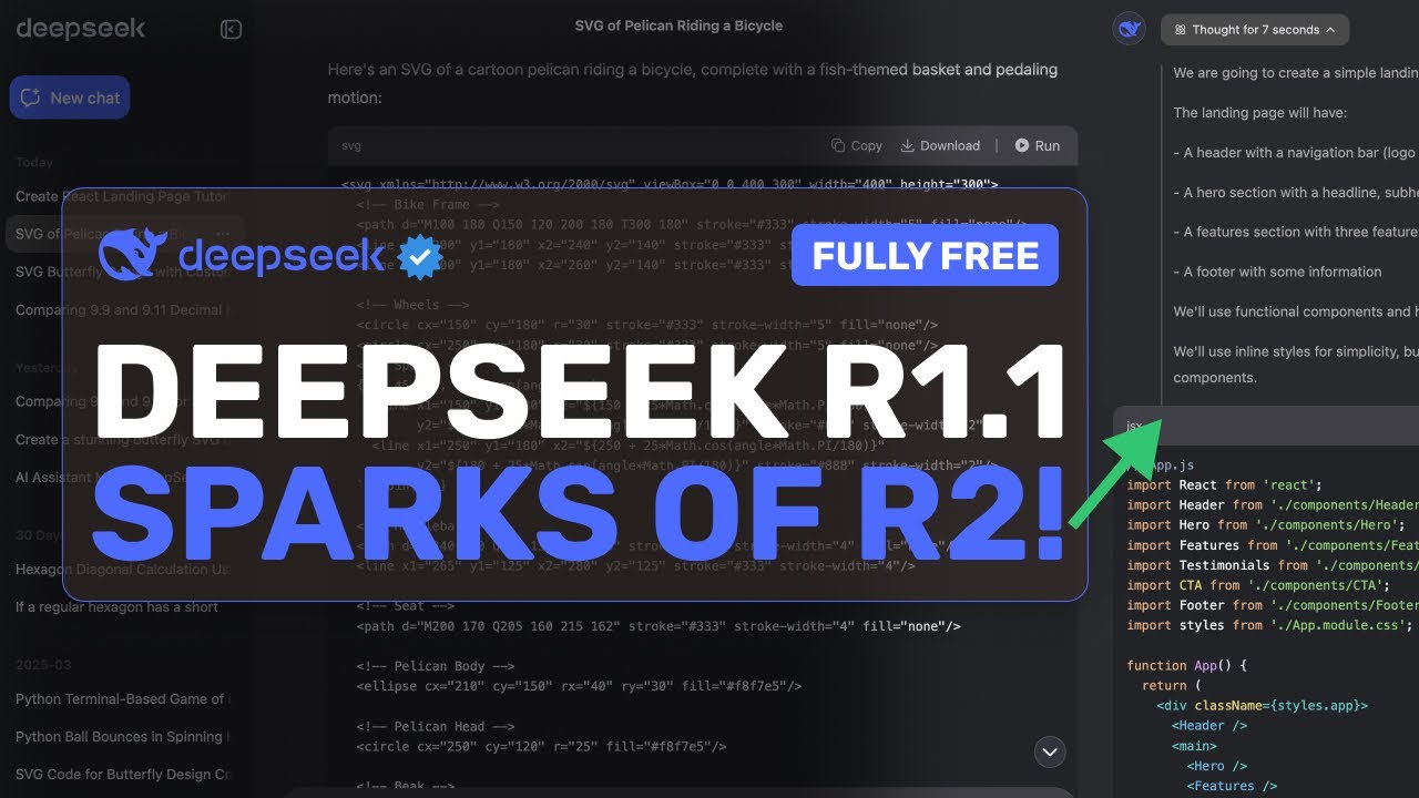 Deepseek R1.1 (0528 - Tested) + Free APIs + Cline, RooCode, Kilo: DEEPSEEK STRIKES BACK!