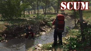 SCUM 🔴 В ПОИСКАХ ИДЕАЛЬНОГО МЕСТА ДЛЯ БАЗЫ #1