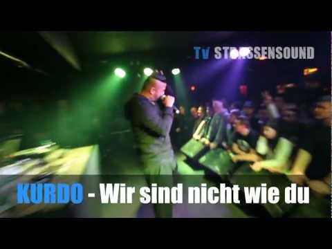 KURDO FEAT.CAPO AZZLACK - WIR SIND NICHT WIE DU (LIVE) - TV STRASSENSOUND EXKLUSiV