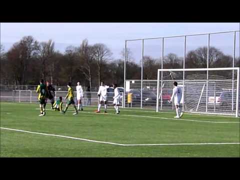 Kay Hilverink, wedstrijd 28-02-2015, ADO Den Haag C1 - A.V.V. Zeeburgia C1