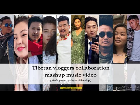 Tibetan vloggers Hindi & Tibetan Mash up song | Tibetan vloggers collaboration | Tibetan vloggers|