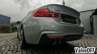 Video: Ulter Edelstahl Sportauspuff mit Klappensteuerung BMW 4er F32 428i