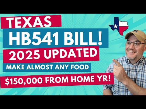 Texas Cottage Food Law 2025: SB 541 Explained – Sell Homemade Food LEGALLY