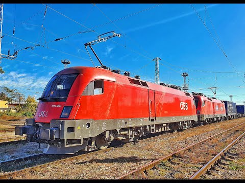 🇧🇬 Cab Ride: [4K] 🆕 Ruse Razpredelitelna - Yantra - Shumen 🚆 Siemens Taurus (ES64 U2) 🎬 Part 1/2
