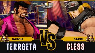FF:CotW 🐺 TERRGETA (Marco Rodrigues) vs CLESS (Terry Bogard)⭐Replay Match - FATAL FURY: CotW - 6/26