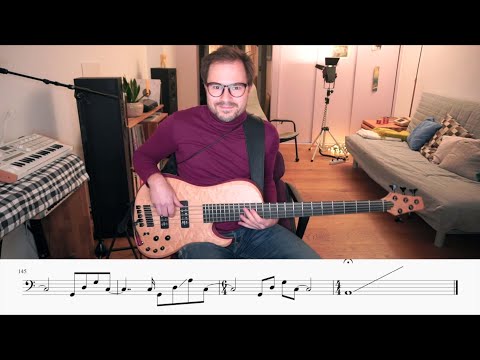 The Nightfly – bass cover & transcription (as played by Marcus Miller)