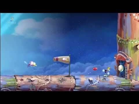 Rayman Legends (1080i HD) Walkthrough Part 13 - Hi-Ho Moskito!