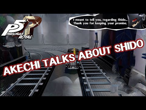 Akechi talks about Shido - Persona 5 Royal