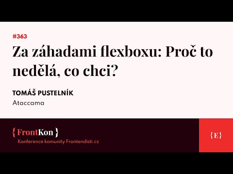 Za záhadami flexboxu: Proč to nedělá, co chci?