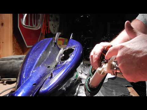 Sportster Fuel level Sensor Install