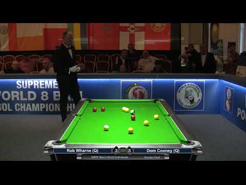 2019 World Championship - Men's Individuals - Rob Wharne (Eng) v Dom Cooney (Q)
