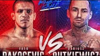Vaso Bakocevic vs Dariusz Rutkiewicz Genesis 1(Bare Knuckle)