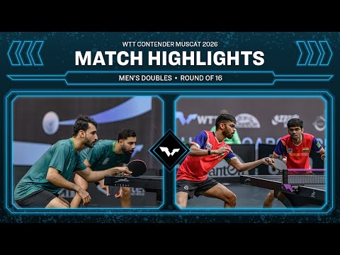 Alkhadrawi/Shulaybi vs Shah/Thakkar | MD R16 | WTT Contender Muscat 2026