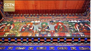 Un taller de la región autónoma china de Xizang colabora en la preservación de la cultura tibetana