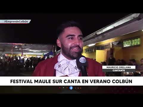 NOTA FESTIVAL MAULE SUR CANTA EN VERANO COLBÚN 19 01