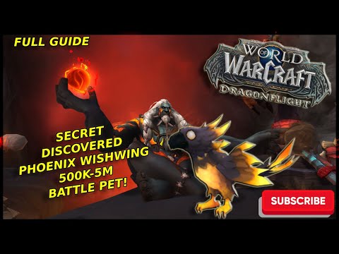 WoW Gold Farm Secret Battle Pet Farm Phoenix Wishwing 500K-5M Gold FULL GUIDE! - Dragonflight 2023