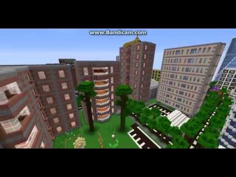 Almaty city in minecraft