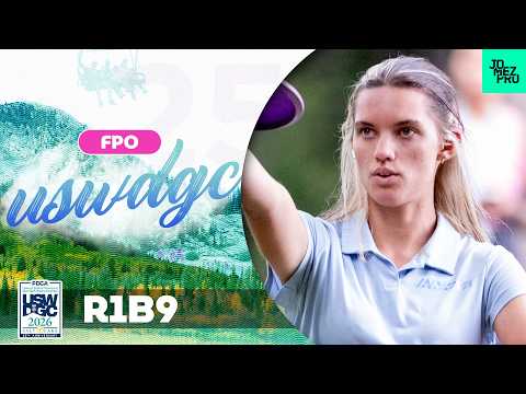 2026 USWDGC | FPO R1B9 | Salonen, Saarinen, Allen, Huber | Jomez Disc Golf