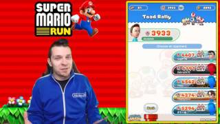 LIVESTREAMING Super Mario Run - Toad Rally | Unlocking Princess Peach