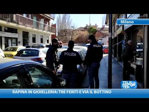 Jewelry store robbery: three injured, loot stolen