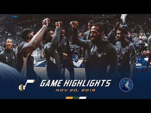 Highlights: Jazz 103 | Timberwolves 95