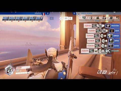 Fl0w3R Styling on France with Genji (TEAMKILL) [OW World Cup 2017]