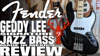 Video thumbnail for Fender Geddy Lee Jazz Bass (MIM) - The Mass Production of an Iconic Bass - LowEndLobster Review by LowEndLobster