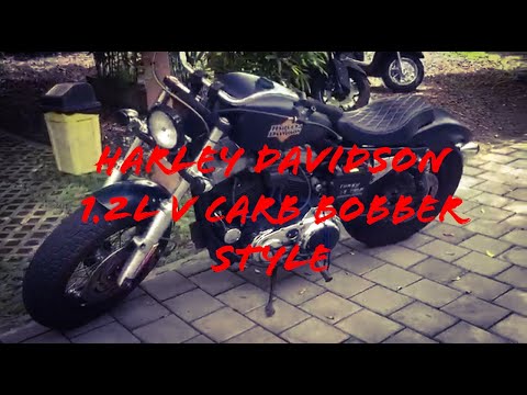 Harley Davidson 48 Bobber style. RIDE, PRIDE & JOY