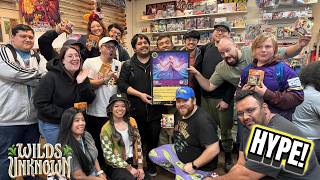 DISNEY LORCANA SET 12 PRE-RELEASE WAS HUGE! | Wilds Unknown Vlog