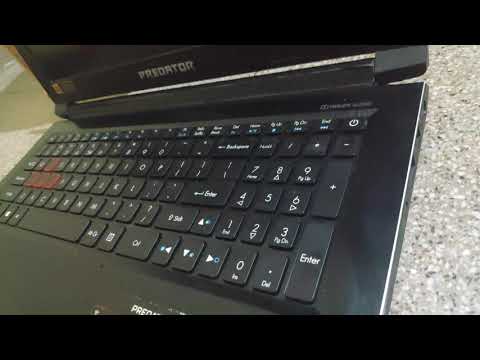 Acer Predator Helios 300 Gaming Notebook won't turn on.|| Laptop keyboard blink problem || boot