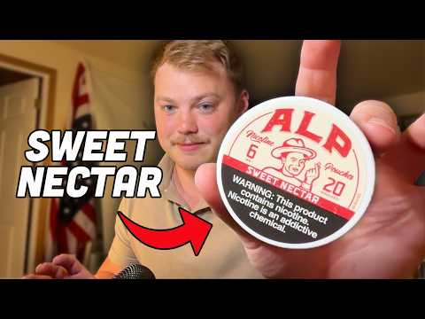 Tucker Carlson's ALP Pouches Review NEW FLAVOR (Sweet Nectar)