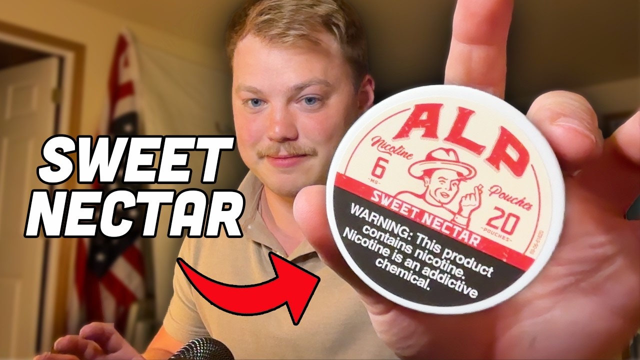 Tucker Carlson's ALP Pouches Review NEW FLAVOR (Sweet Nectar)