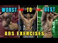 SIX PACK ABS Exercises Ranked BEST To WORST in HINDI [सबसे अच्छी से लेकर सबसे बेकार एक्सरसाइज]