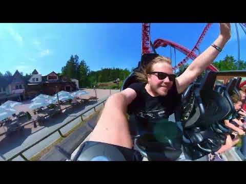 Dynamite (Coaster) - Stablized Onride - Freizeitpark Plohn 2023