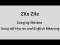 Zile Zile TikTok Remix Song With Lyrics And English Meaning