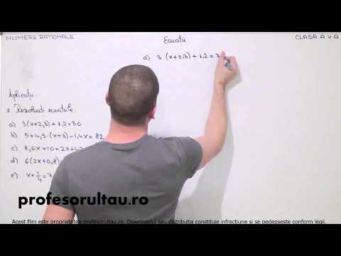 ecuatii zecimale fractii zecimale - profesorultau.ro