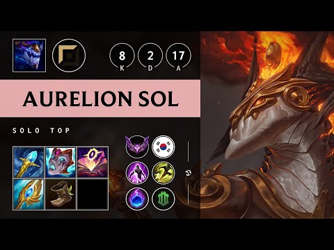 Aurelion Sol Top vs Cho'Gath - KR Master Patch 25.13